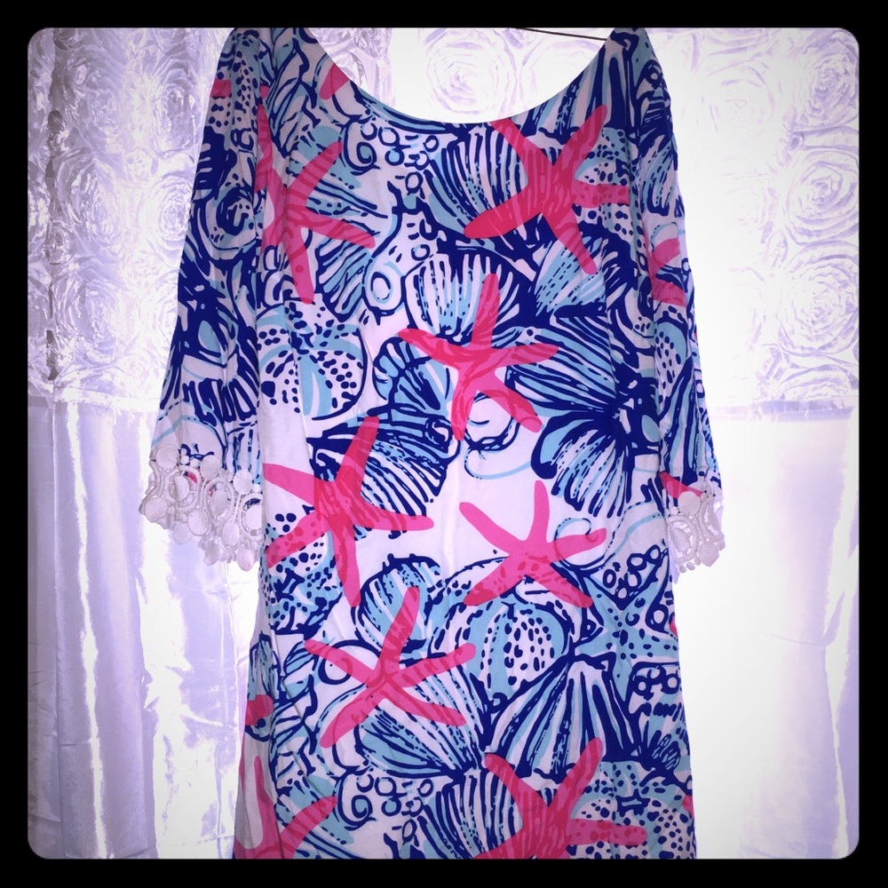 Lilly Pulitzer She She Shells XL Tunic Dress